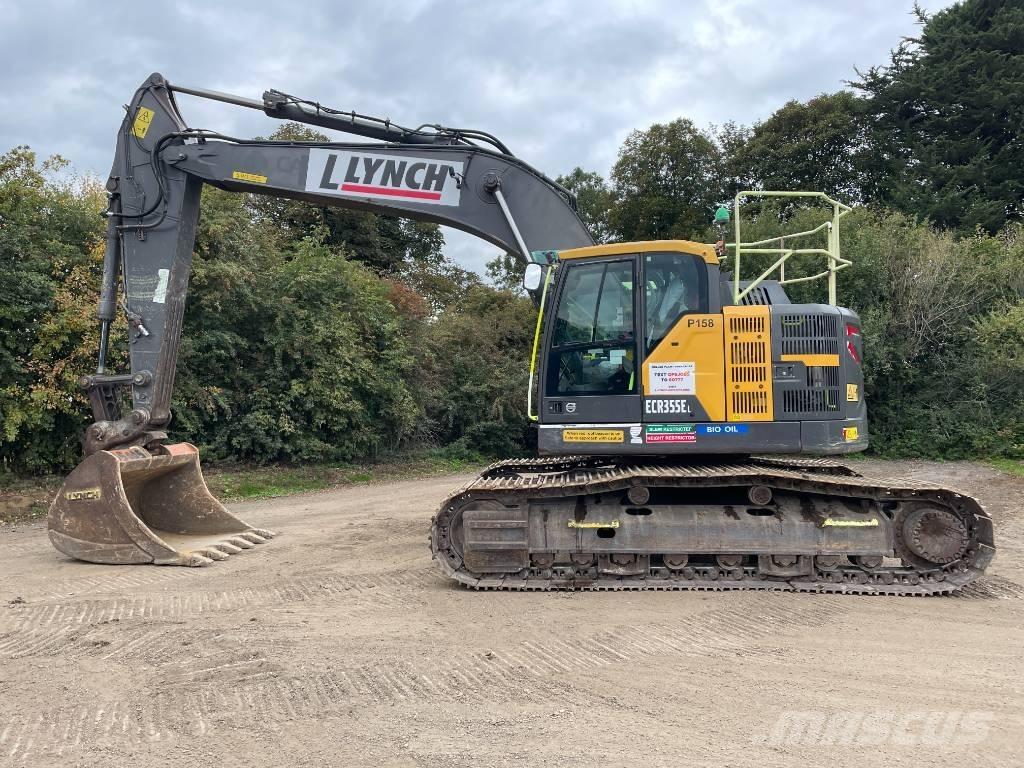 Volvo ECR 355 EL Pásové rýpadlá