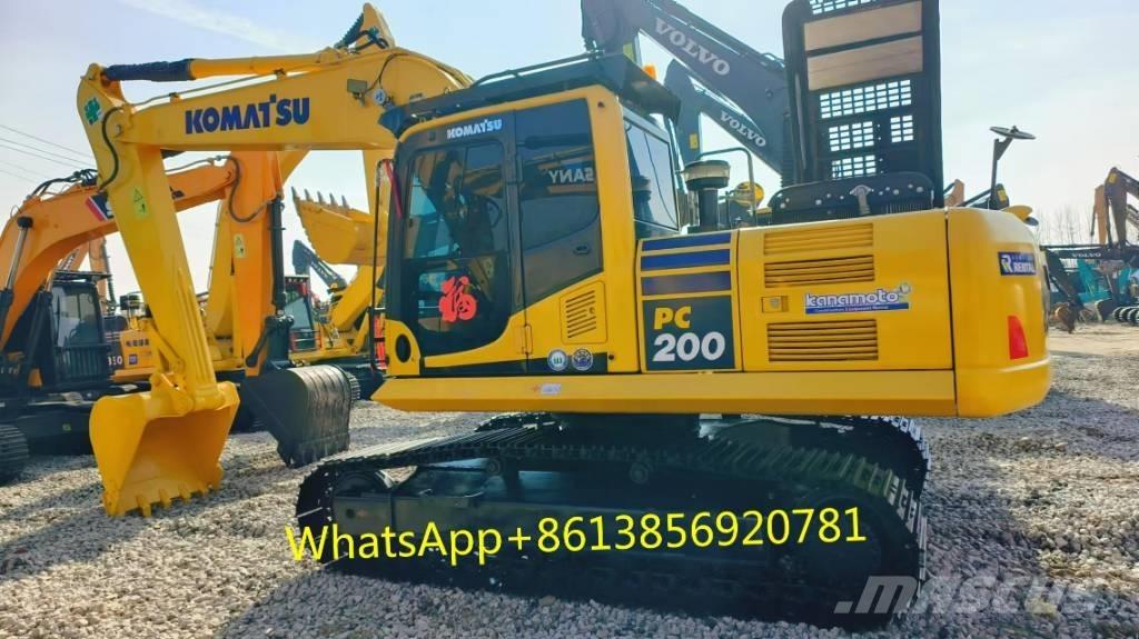 Komatsu PC 200-8 Midi rýpadlá 7 t - 12 t
