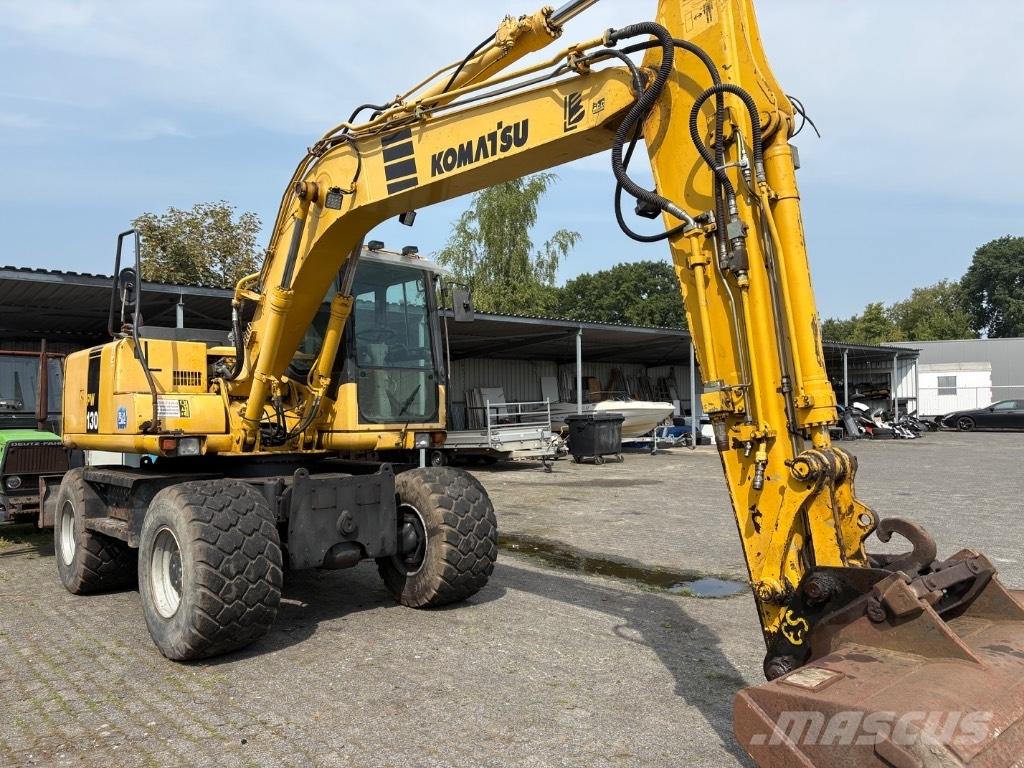 Komatsu PW 130-7K Kolesové rýpadlá