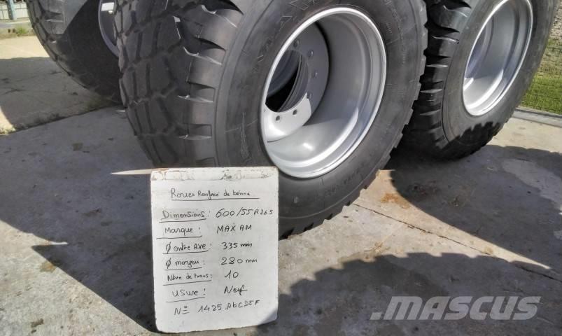  MAXAM 600/55R26.5 Pneumatiky, kolesá a ráfiky