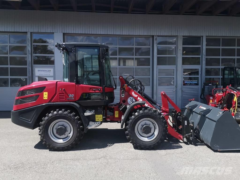 Yanmar V80 Kolesové nakladače