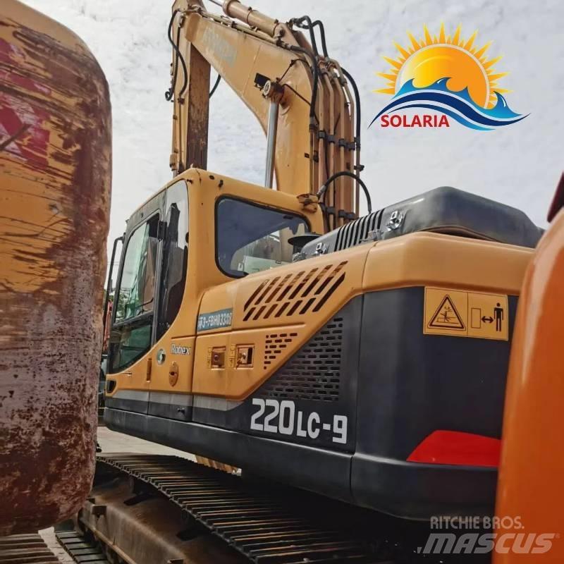 Hyundai 220lc-9s Pásové rýpadlá