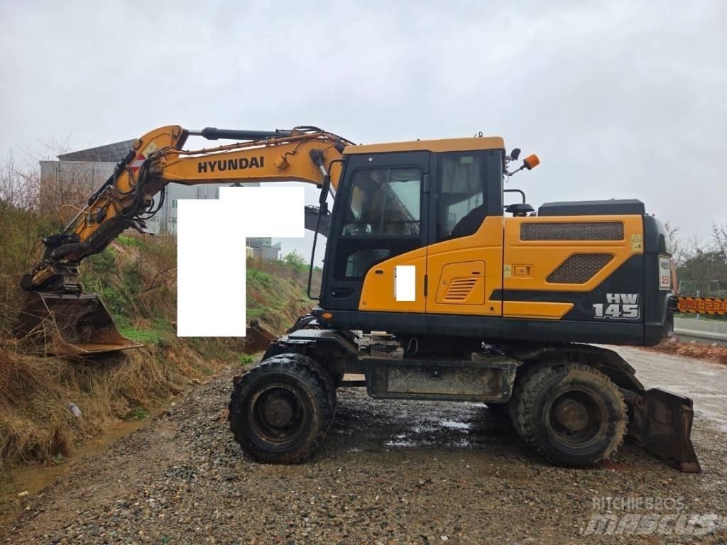 Hyundai HW 145 Kolesové rýpadlá
