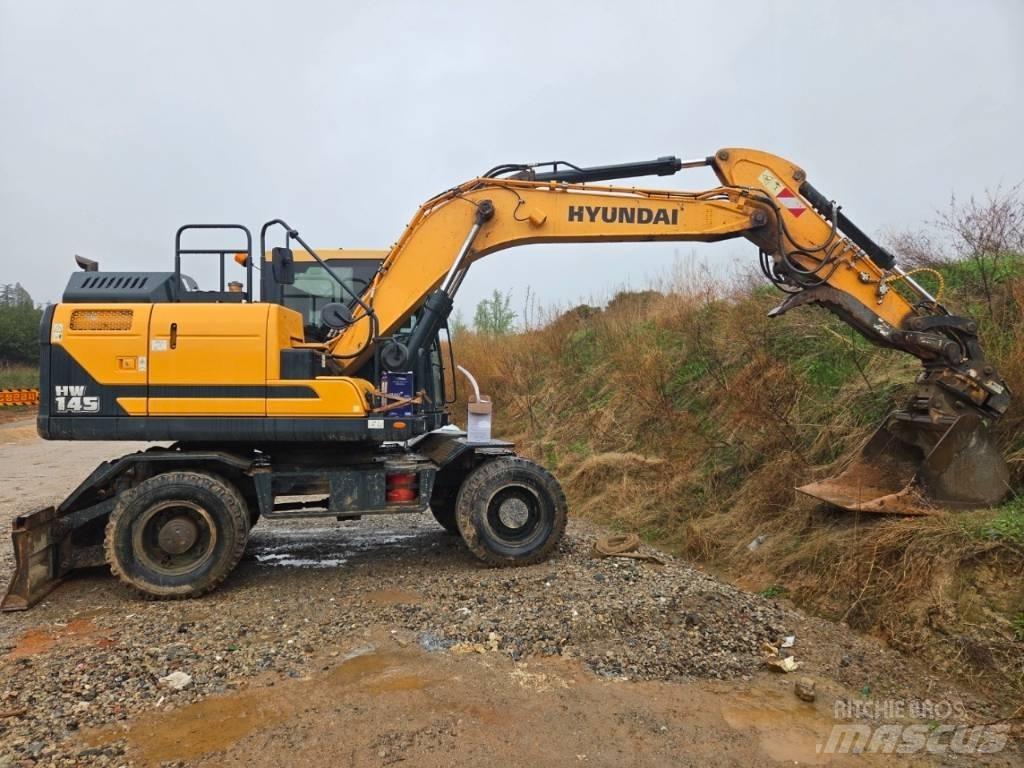 Hyundai HW 145 Kolesové rýpadlá