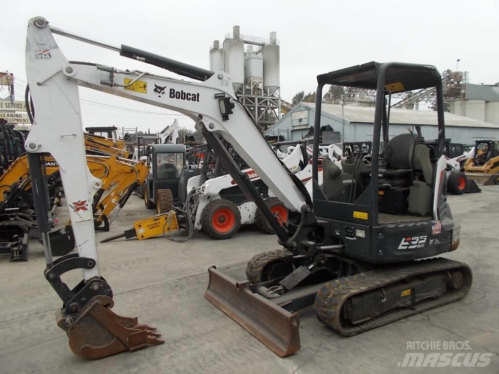 Bobcat E32i Mini rýpadlá < 7t