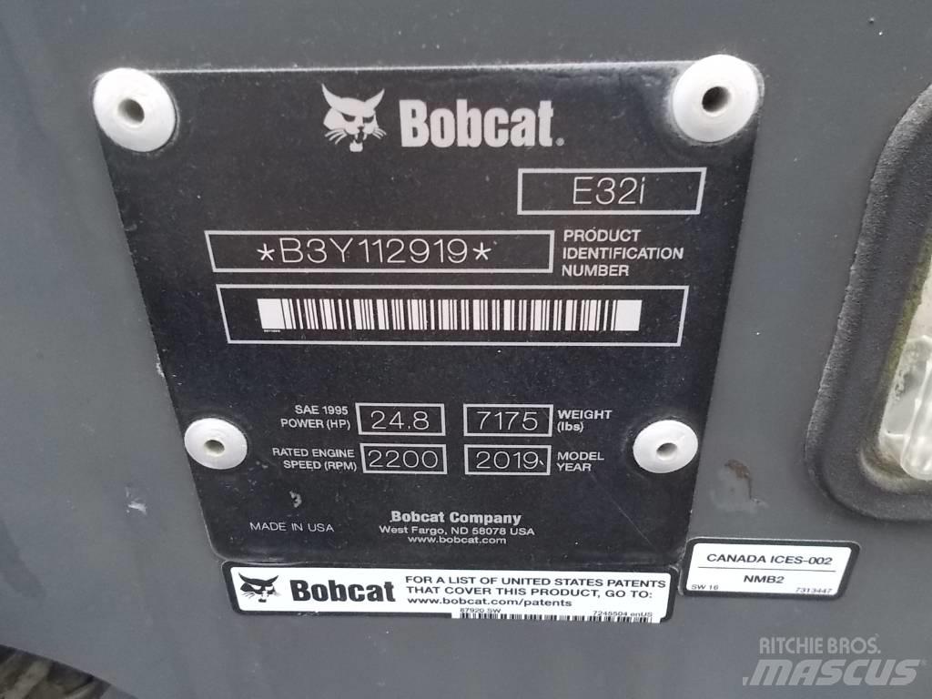 Bobcat E32i Mini rýpadlá < 7t
