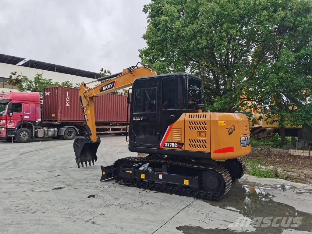Sany SY 75 C Pásové rýpadlá