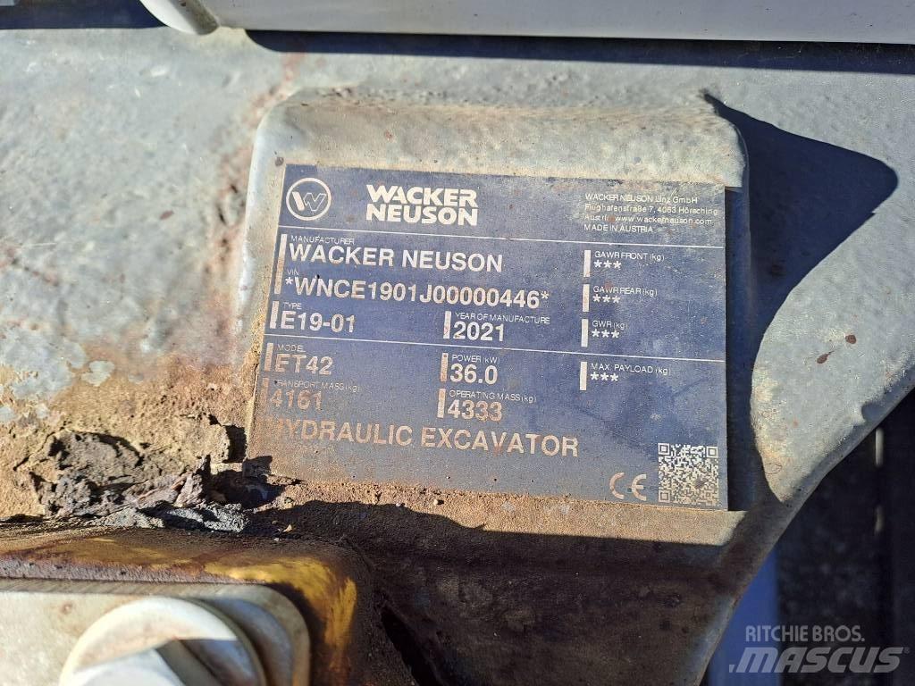Wacker Neuson ET42 Pásové rýpadlá