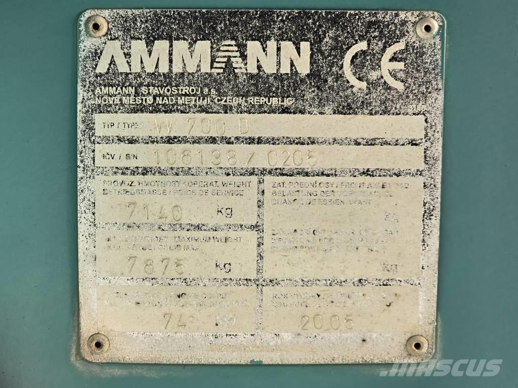 Ammann VV 700 D Kombinované valce