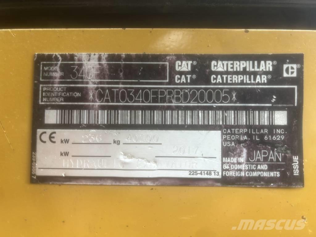 CAT 340 UHD Pásové rýpadlá