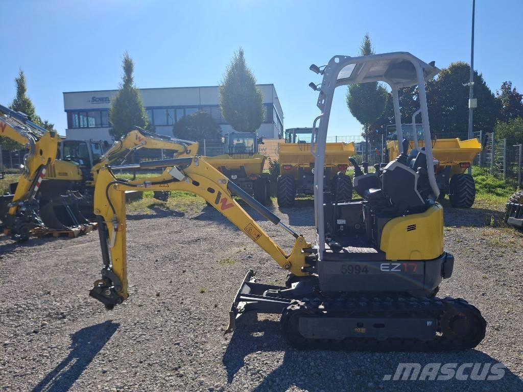 Wacker Neuson EZ17 Pásové rýpadlá