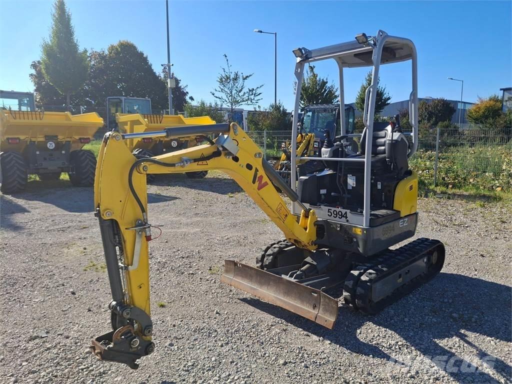 Wacker Neuson EZ17 Pásové rýpadlá