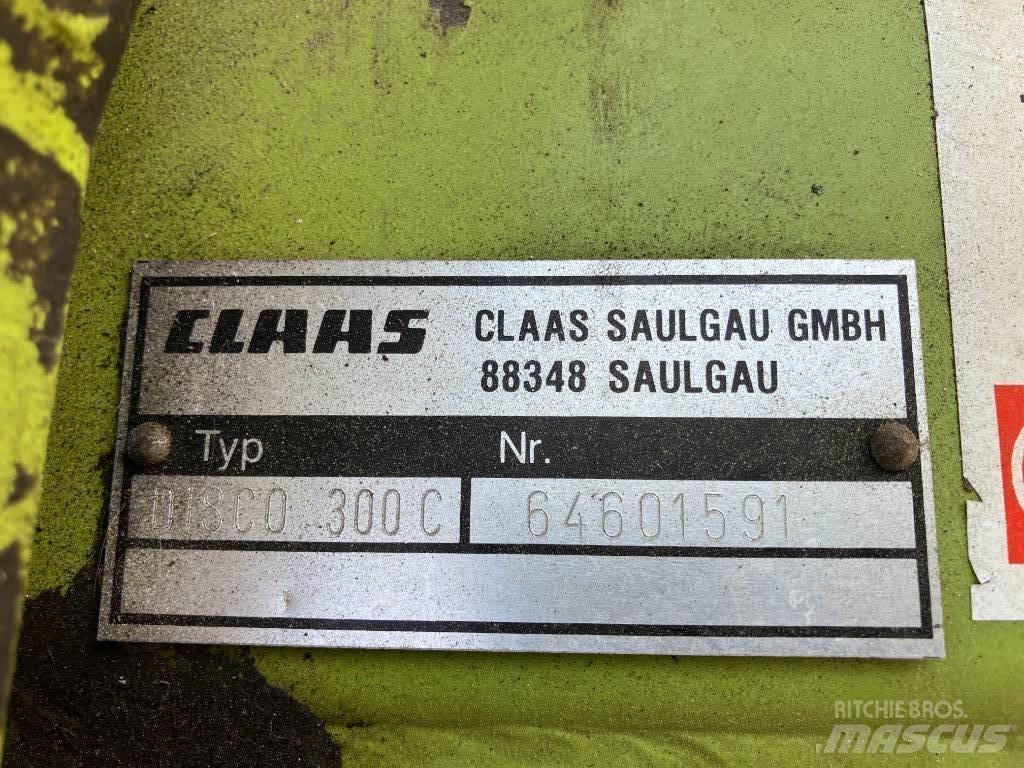 CLAAS Disco 300 C Žacie stroje