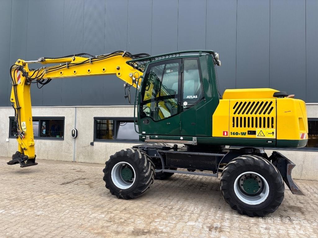 Atlas 160 W - 140 W Kolesové rýpadlá