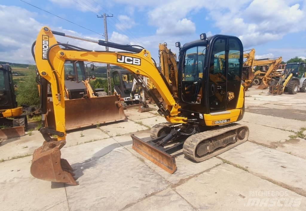JCB 8026 CTS Mini rýpadlá < 7t