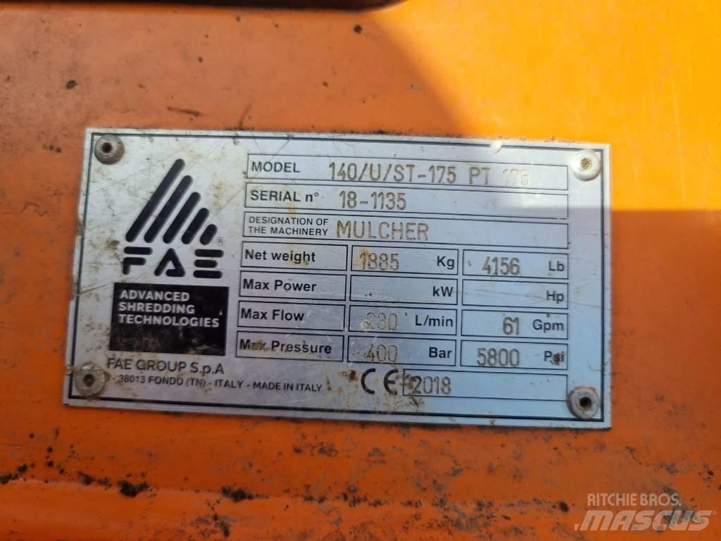 FAE PT-175 Lesné mulčovače