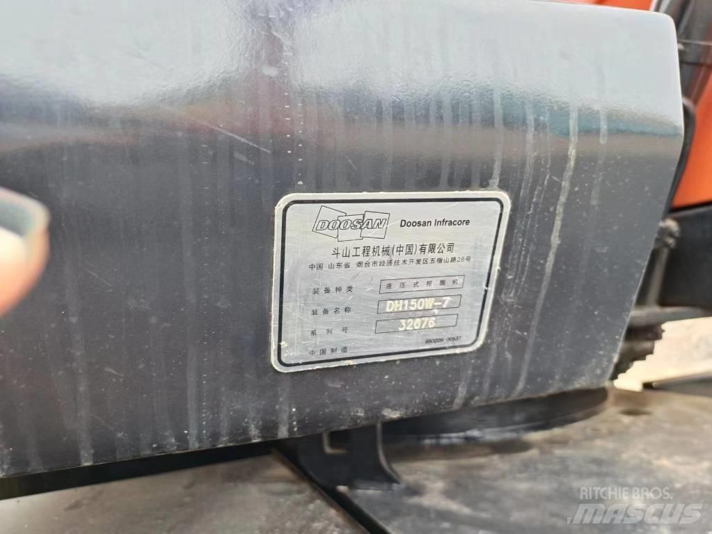 Doosan 150 W Kolesové rýpadlá
