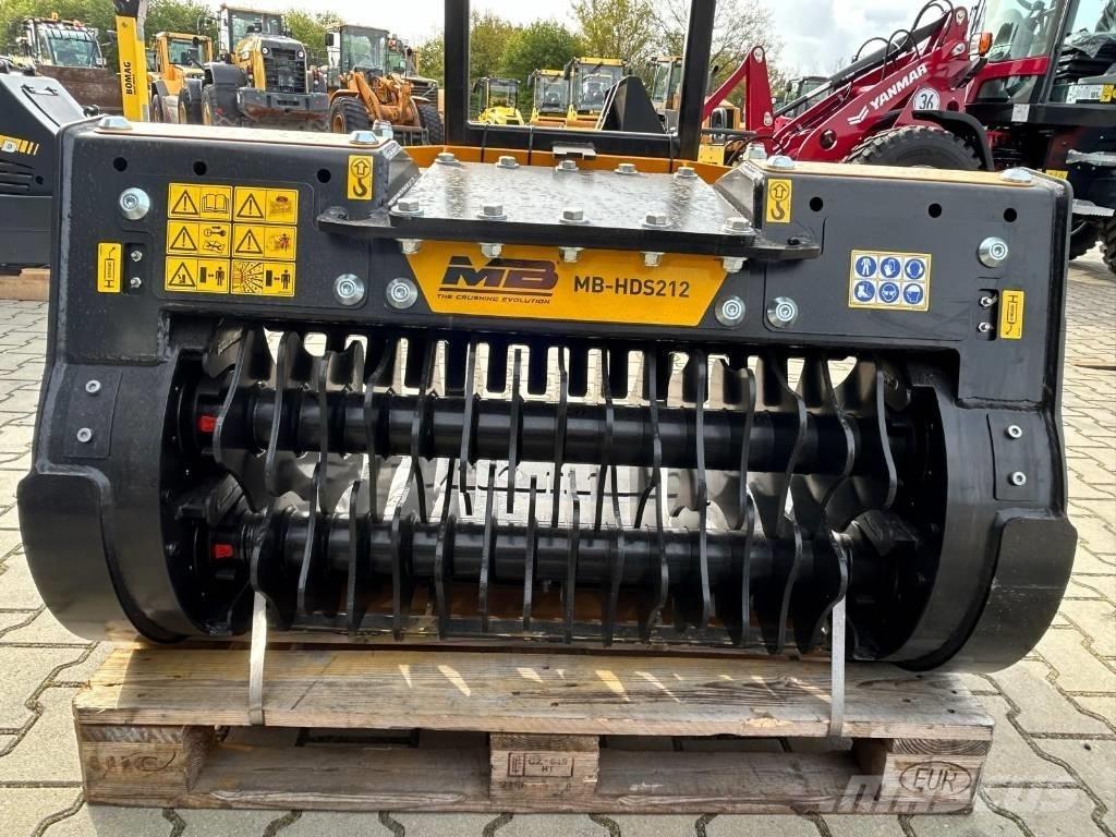 MB Crusher HDS 212 Ďalšie komponenty