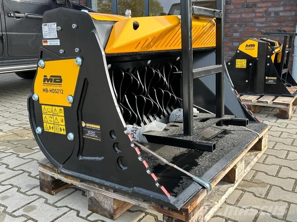 MB Crusher HDS 212 Ďalšie komponenty