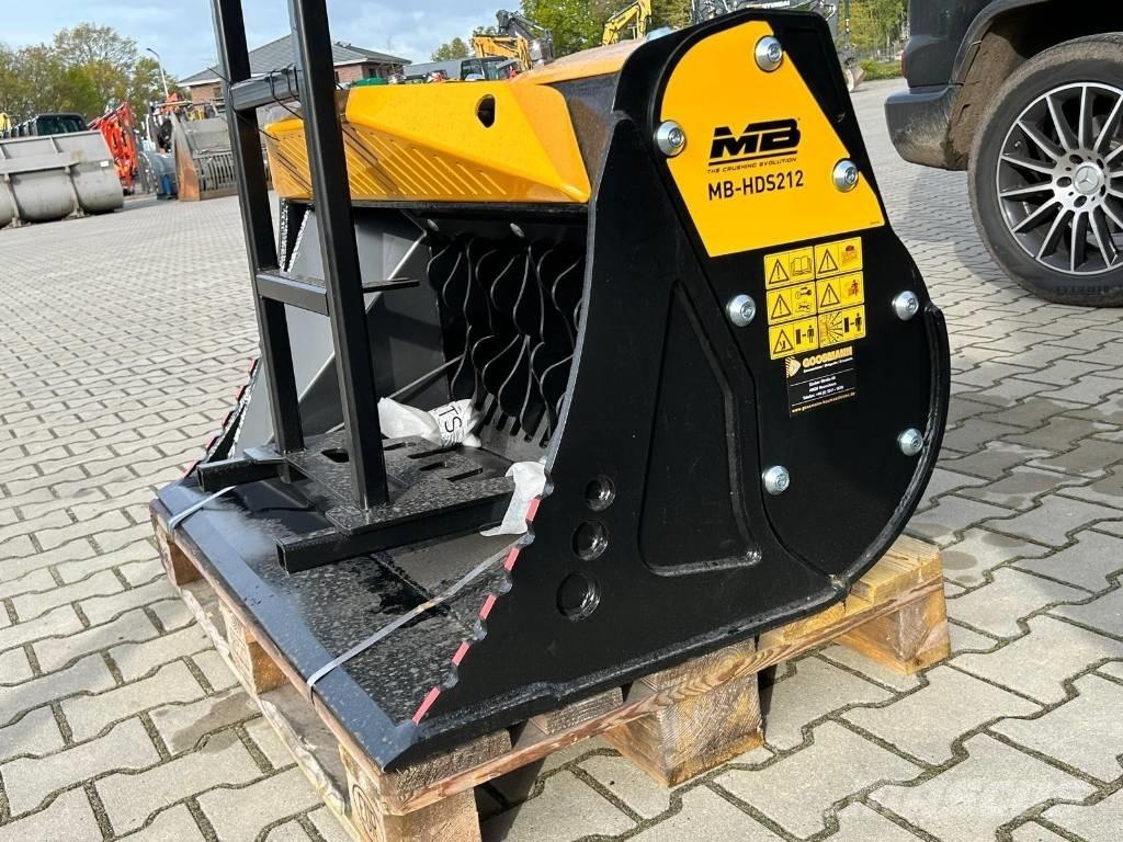 MB Crusher HDS 212 Ďalšie komponenty