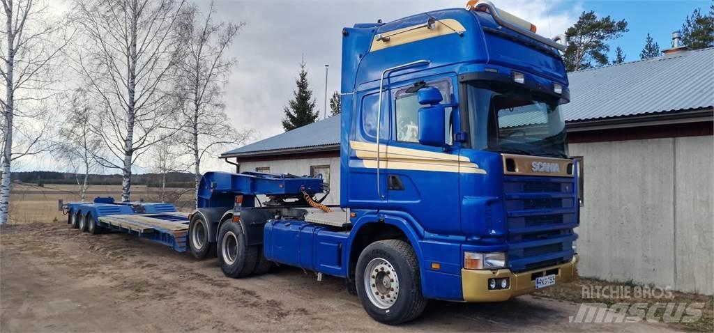 Scania R144 Nákladní vozidlá na prepravu automobilov