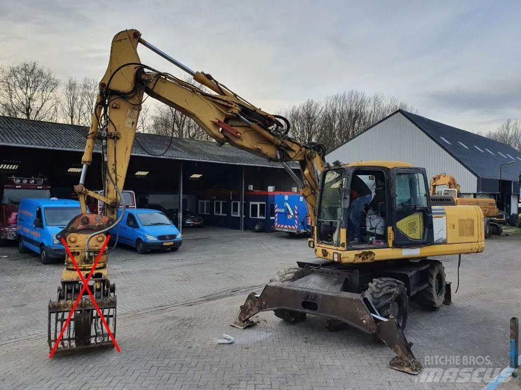 Komatsu PW180-7K Kolesové rýpadlá