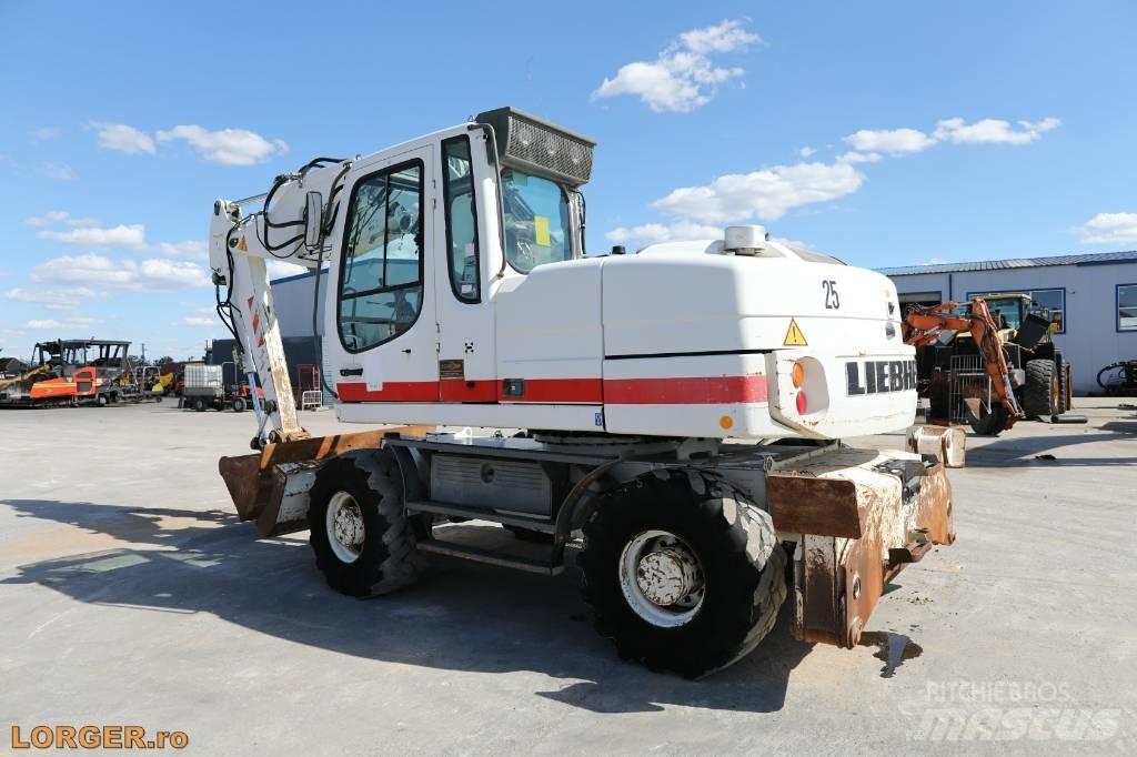 Liebherr A 314 Kolesové rýpadlá