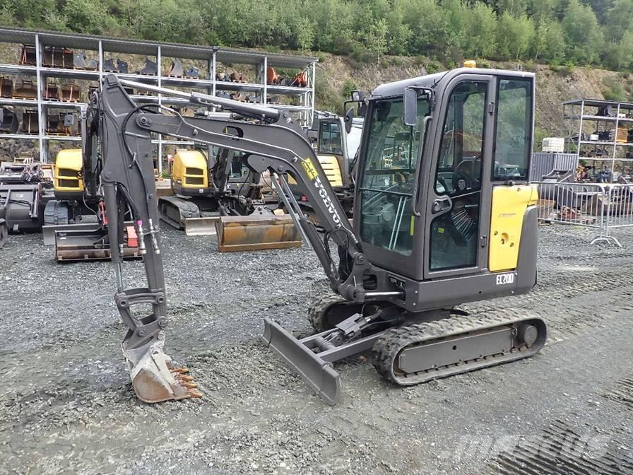 Volvo EC 20 D Mini rýpadlá < 7t