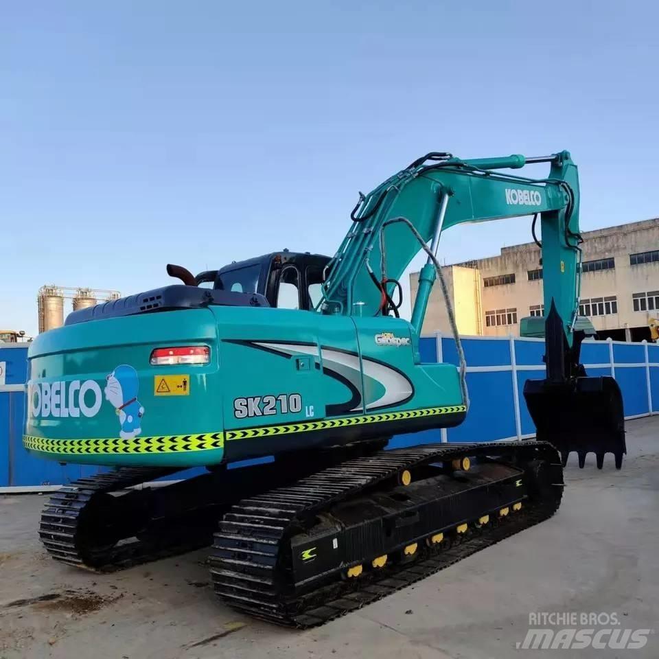 Kobelco SK 210 Pásové rýpadlá