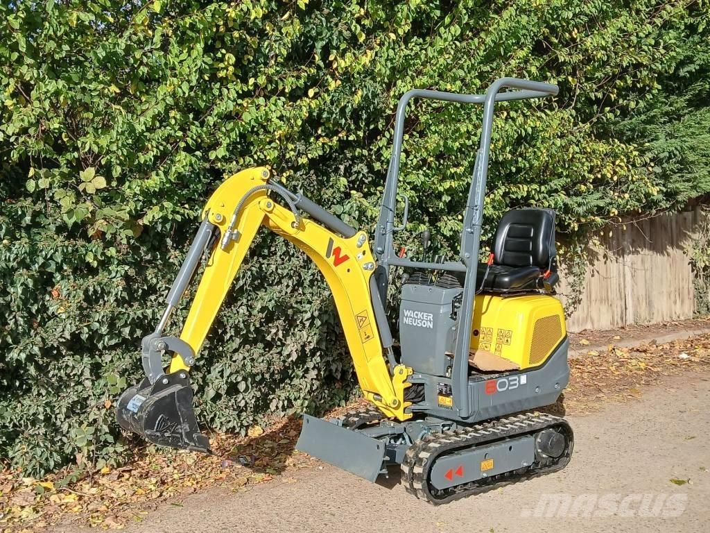 Wacker Neuson 803 Mini rýpadlá < 7t