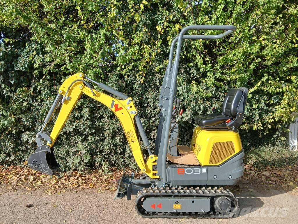 Wacker Neuson 803 Mini rýpadlá < 7t
