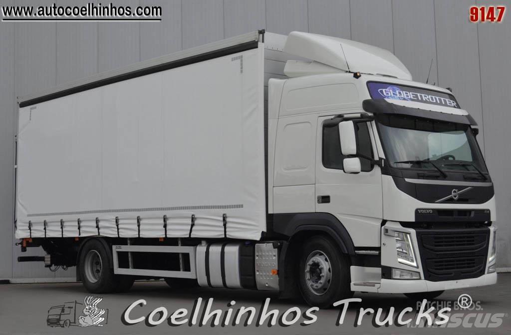 Volvo FM 410 Nákladné vozidlá s bočnou zhrnovacou plachtou