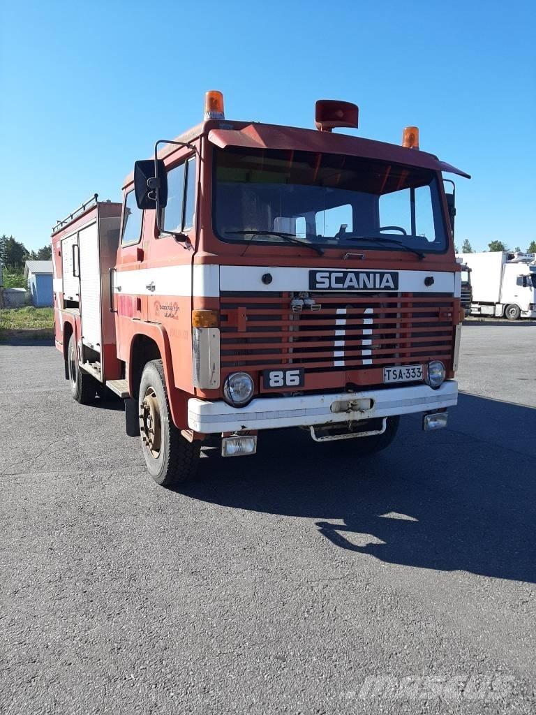 Scania LB 86 Hasičské vozy