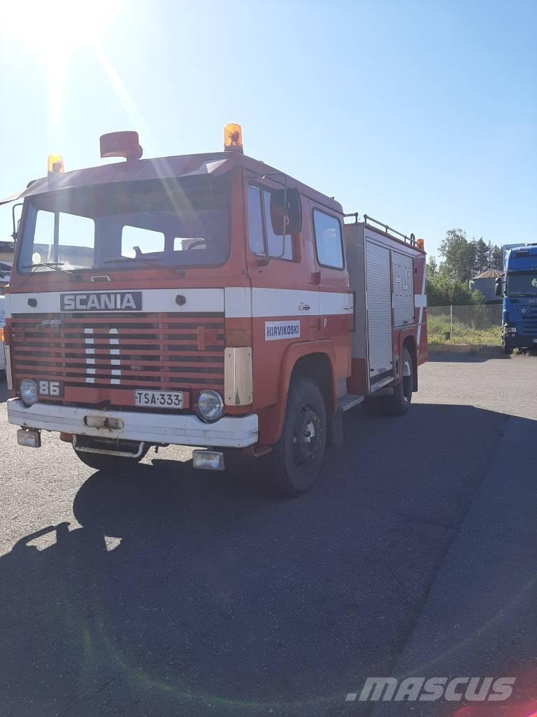 Scania LB 86 Hasičské vozy