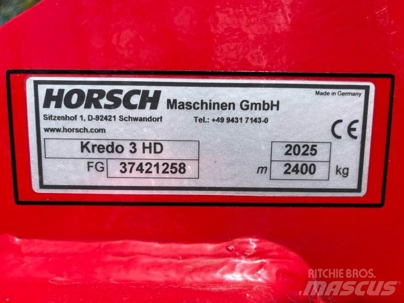 Horsch Kredo 3 HD Rotačné brány a pôdne frézy