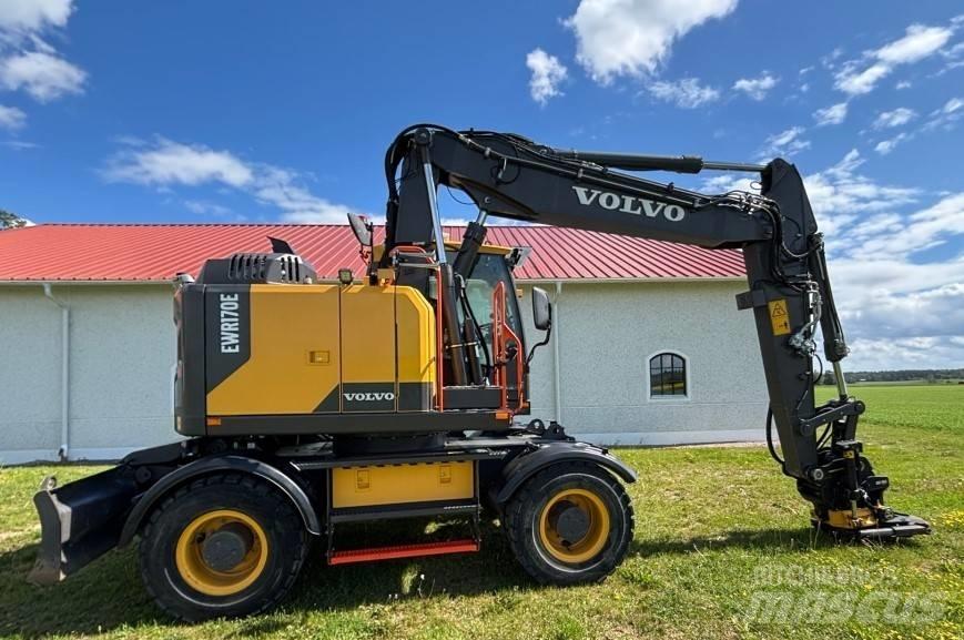 Volvo EWR 170 E Kolesové rýpadlá