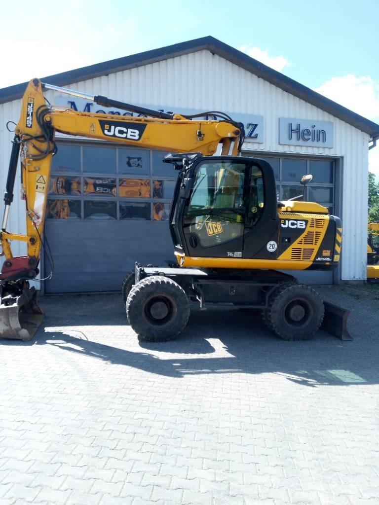 JCB JS 145 W Kolesové rýpadlá