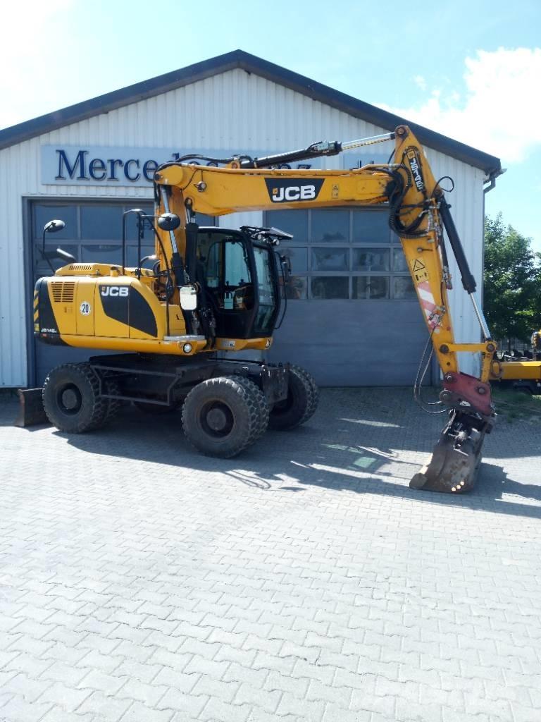 JCB JS 145 W Kolesové rýpadlá