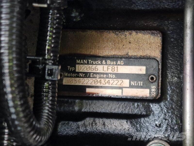 MAN D2066 LF81 Motory