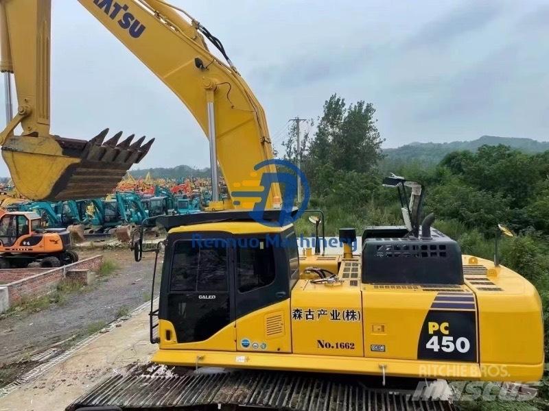 Komatsu PC450-8 Pásové rýpadlá