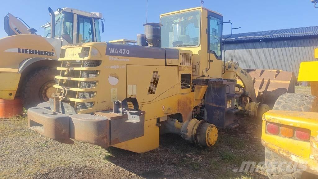 Komatsu WA 470-3H Nápravy