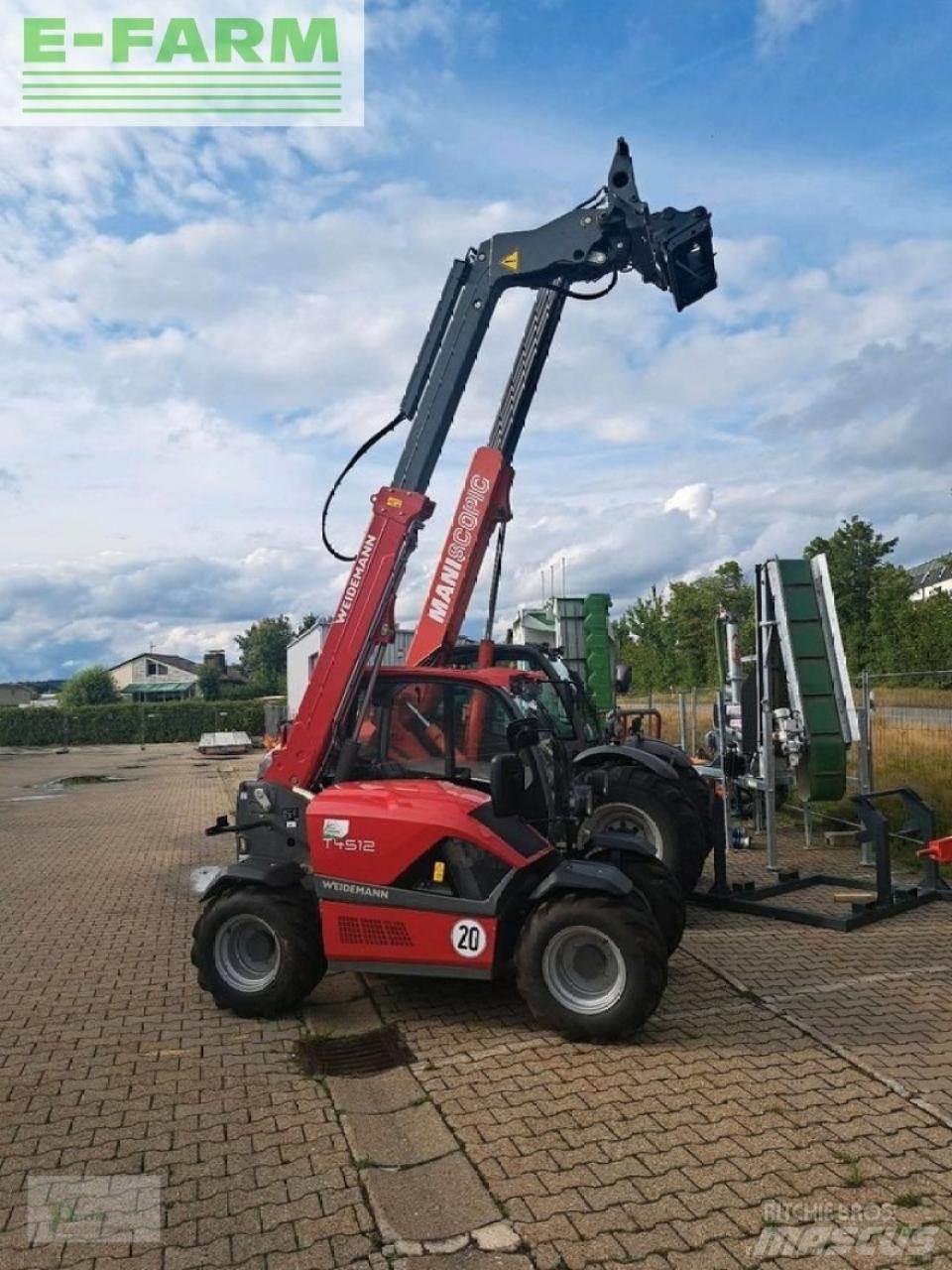 Weidemann t 4512 Teleskopické nakladače pre poľnohospodárstvo