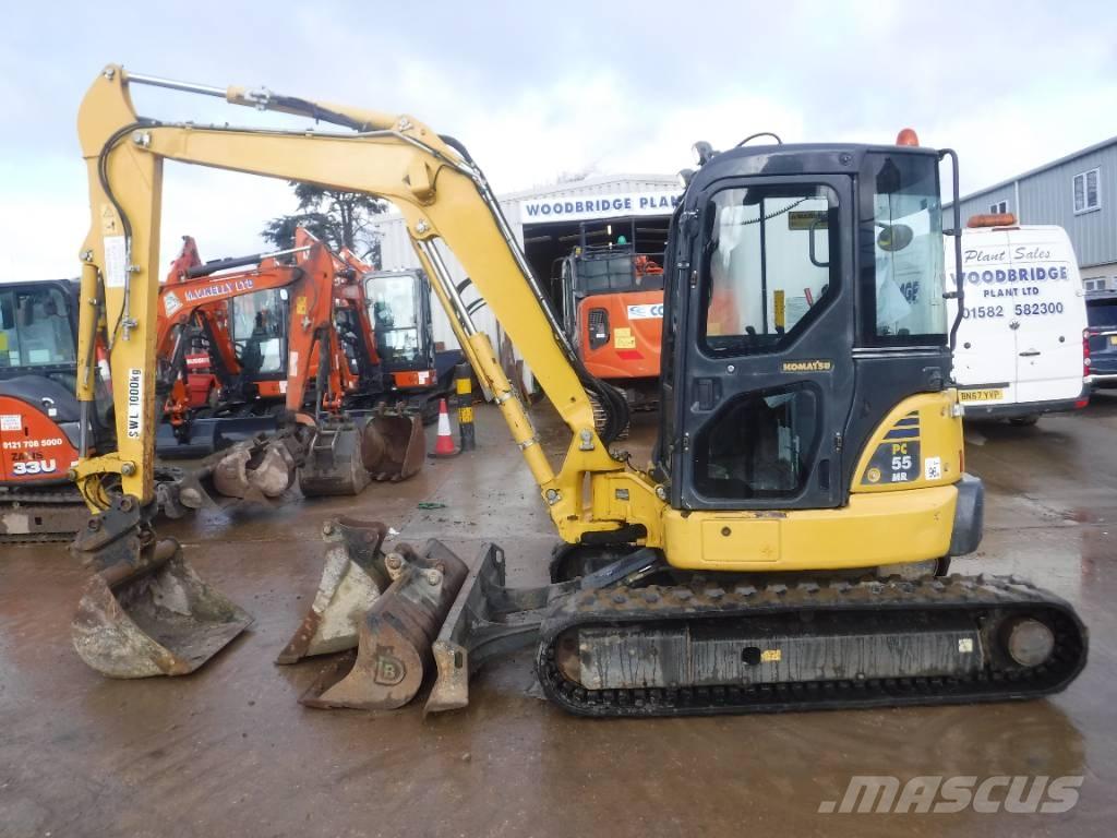 Komatsu PC 55 MR-3 Mini rýpadlá < 7t