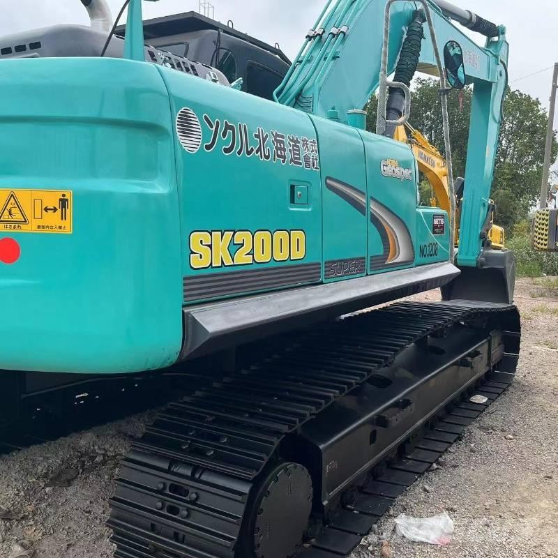 Kobelco SK 200 Pásové rýpadlá