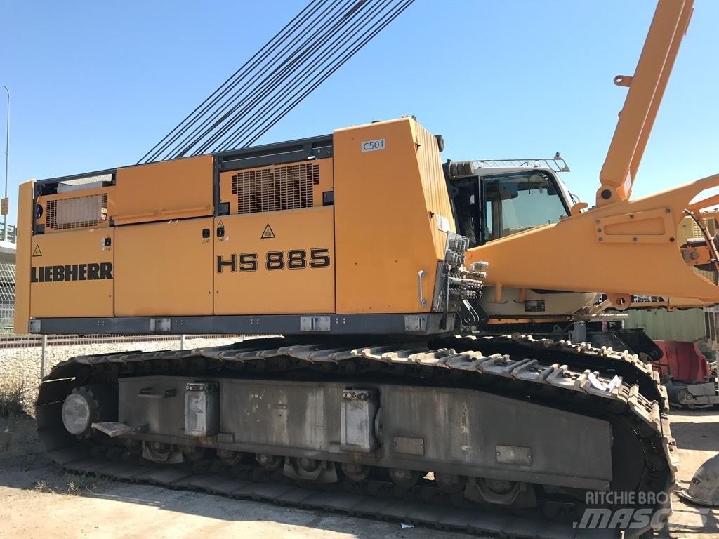 Liebherr HS 885 HD Pásové žeriavy