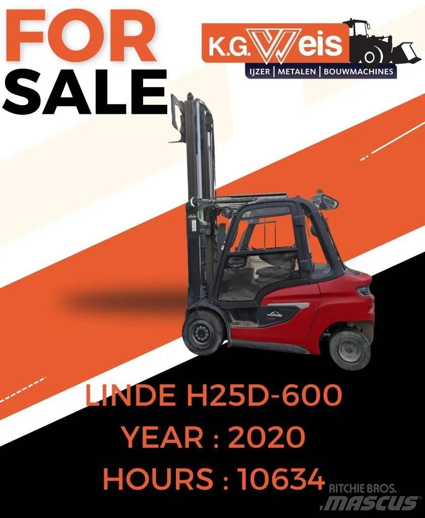 Linde H25D-600 Dieselové vozíky