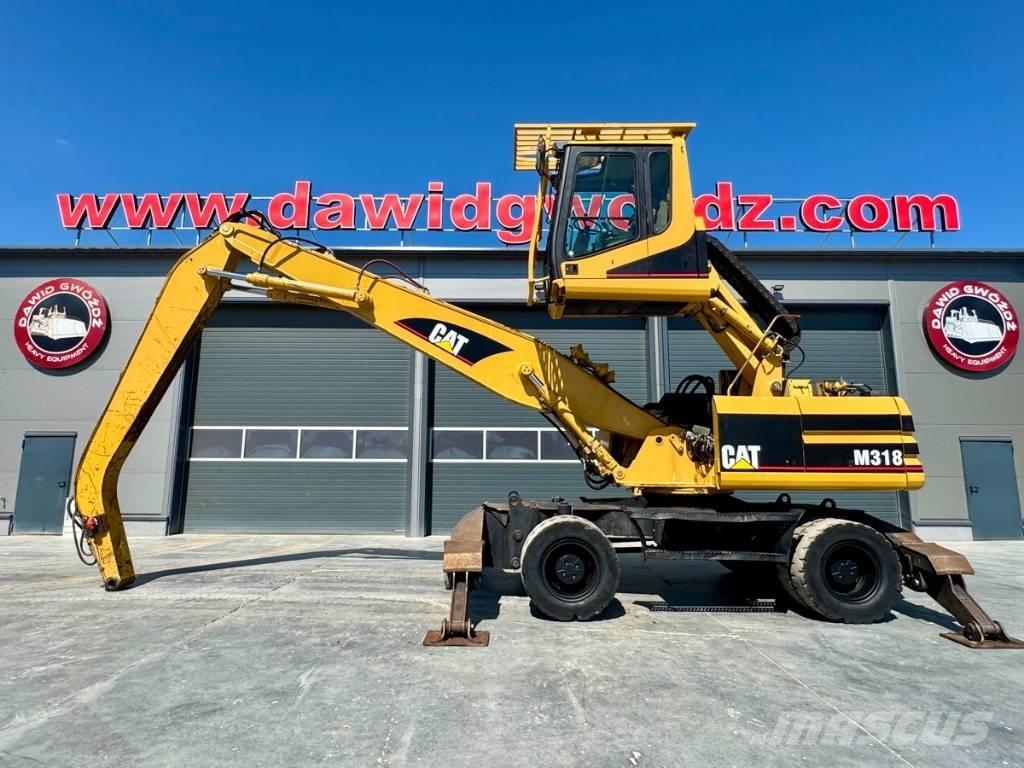 CAT M 318 MH Kolesové rýpadlá