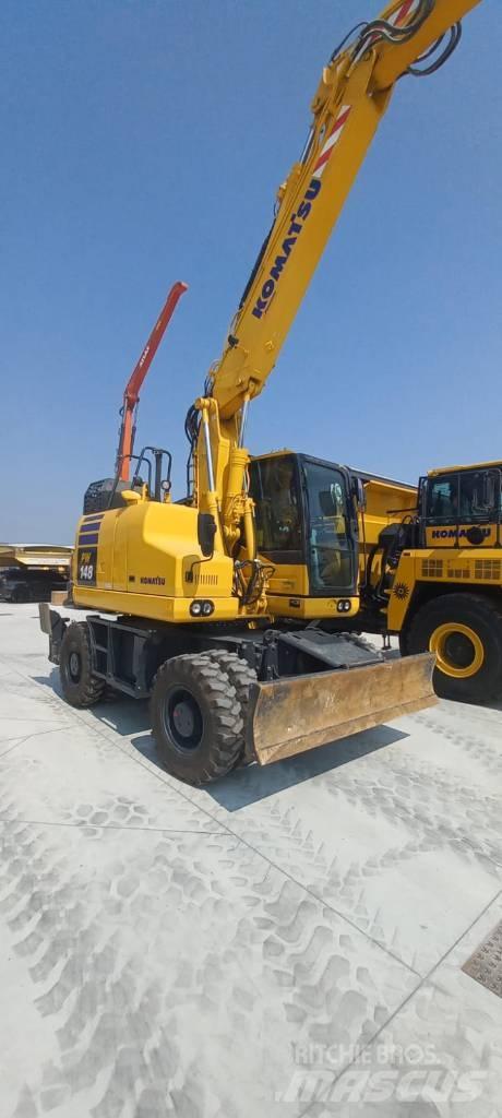 Komatsu PW148-11 Kolesové rýpadlá