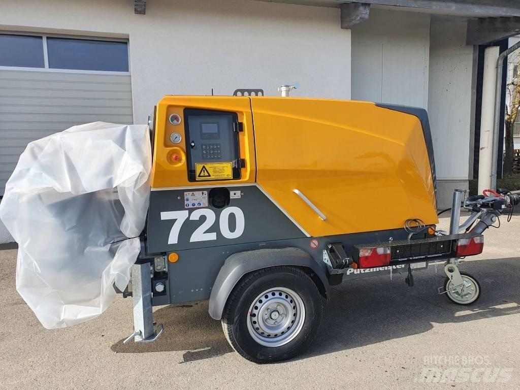 Putzmeister P 720 Nákladné autá s čerpadlami betónu