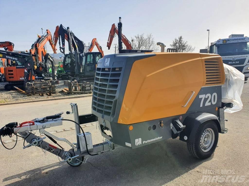 Putzmeister P 720 Nákladné autá s čerpadlami betónu
